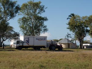 La République des enfants - Camion ensablé